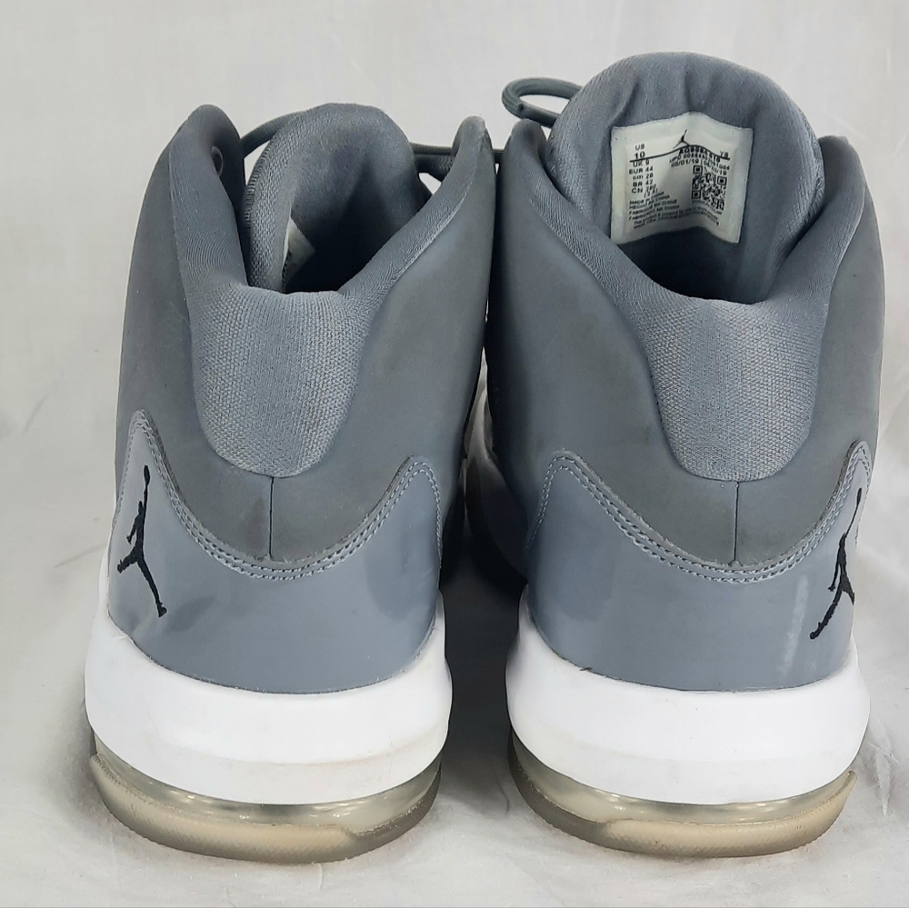 Nike Air Jordan Max Aura Mens Shoes Size 10 AQ9084-010 Cool Gray Basketball - Picture 8 of 14